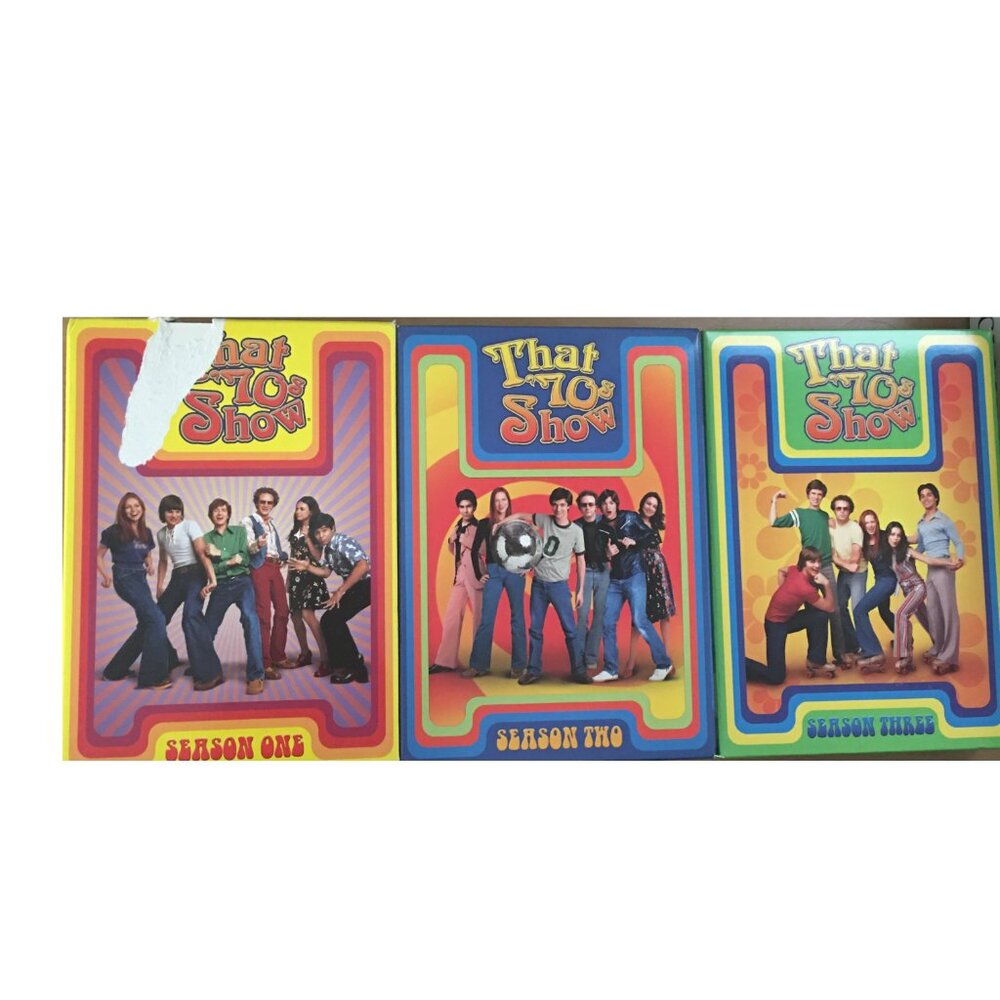 That 70s Show Seasons 1-3 DVDs